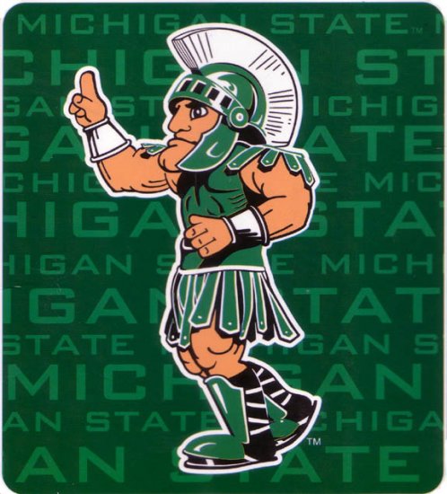 50" x 60" Michigan State Fleece Blanket