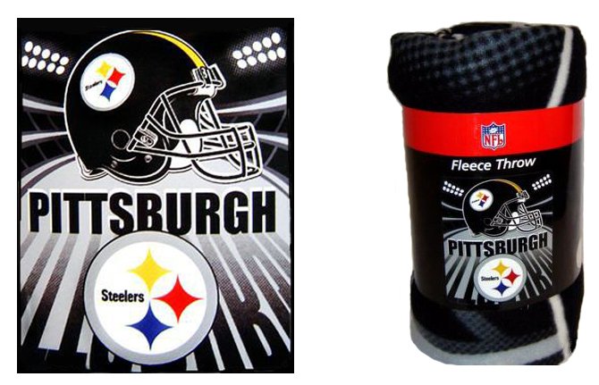 50" x 60" Pittsburgh Steelers Fleece Blanket