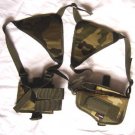Camo Shoulder Holster w/Clip Holder