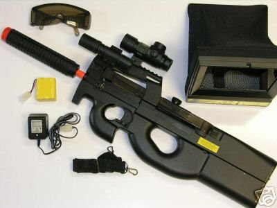 Fully Automatic Airsoft BELGIUM P-90 Deluxe