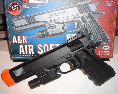 10" Handgun w/ Built in Laser