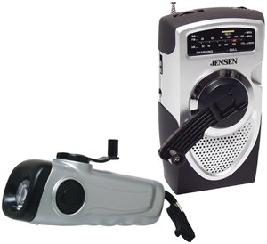 Jensen MR-550-DF Self-Powered AM/FM Public Alert Radio