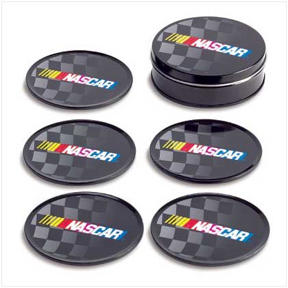 Nascar Tin Coaster Set