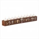 Crucifix Tealight Holder