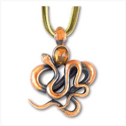 Abstract Serpentine Pendant