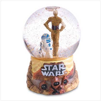 C-3Po & R2-D2 Mini Waterglobe