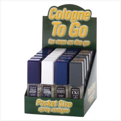 1/2 OZ COLOGNE FOR MEN DISPLAY (2 Dozen)