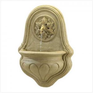 Wall Fountain with Copper Tap