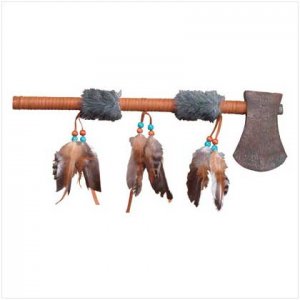 Axe With Feathers