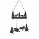 WOOD MOOSE & BEAR WINDCHIMES