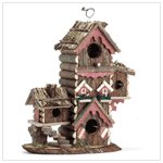 GINGERBREAD STYLE BIRDHOUSE