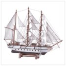 Wood Model Schooner