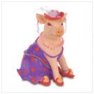 Fashion Pig Figurine-Polyresin