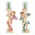 ALAB CHERUBS GLASS VOTIV HLDRS