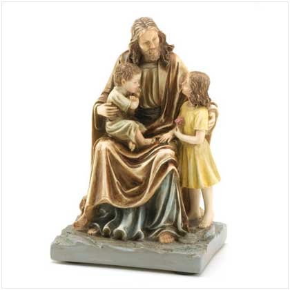 Jesus Speaking With Children