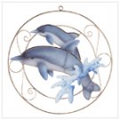 CAPIZ DOLPHINS SUNCATCHR PLAQ