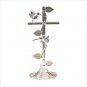 SPUN GLASS H-BIRD ON CROSS