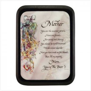 MOTHER WALL DECOR WALL PLAQUE