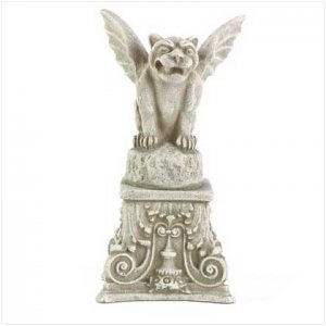 GARGOYLE ON PEDESTIAL