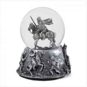 Medieval Knight Snowglobe