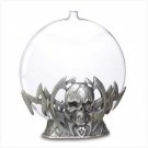 Pewter Skull Oil Burner