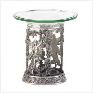 Pewter Fairy Oil Warmer