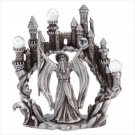 Pewter Merlin & Castle