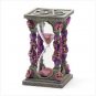 Purple Grim Reaper Hourglass
