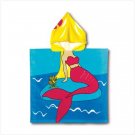 Mermaid Hooded Beach Towel