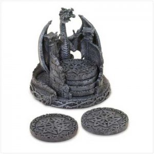 Dragon Holder Coaster Set