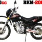 200cc Roketa Dirt Devil (Up to 57mph) F/S