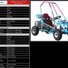72cc - 1 Seat Go Cart - Up to 23 MPH F/S