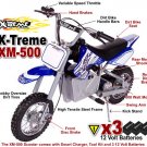 XM-500 Electric Dirt Bike (500 Watts - 3 Batteries - 36 Volts)