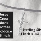 His Christian Jewelry,Boys Necklace,Jesus on the Cross",Necklace 18 inch