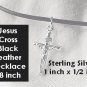 His Christian Jewelry,Boys Necklace,Jesus on the Cross",Necklace 18 inch