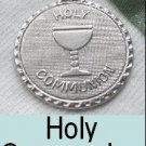 Holy Communion" Charm Silver