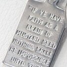 Mustard Seed Verse Jewelry Tag Charm