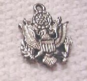 United States Army Charm Silver