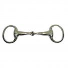 Pessoa Magic System Stainless Steel 5 1/4" Eggbutt Bit With Hollow Mouth