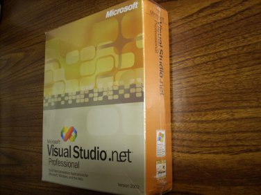Microsoft Visual Studio .NET Professional 2002 (Windows)