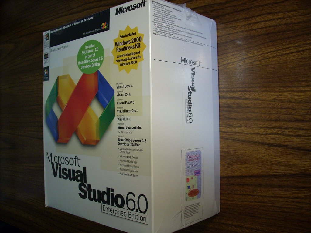 Microsoft Visual Studio Enterprise 6.0 (Windows)