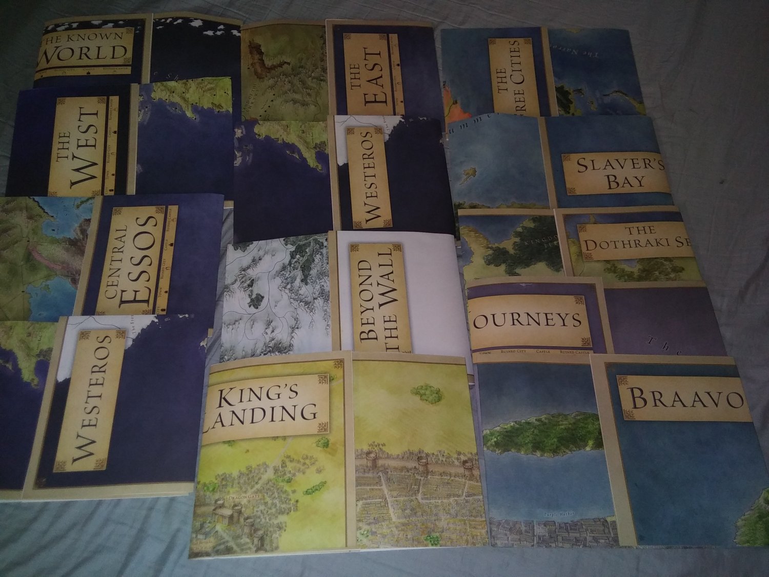 Game of Thrones Maps (13 Maps)