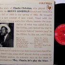 Christian, Charlie - Vinyl LP Record - Columbia 360 Label - Jazz - Mono - Promo Stamp On Cover