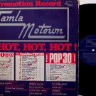 Tamla Is Hot Hot Hot - Vinyl LP Record- Original German Tamla Promo with Alternate Cover - Soul R&B