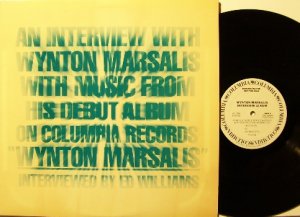Marsalis, Wynton - Interview - Vinyl LP Record - White Label Promo - Promotional Only - 1981 Jazz