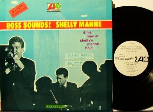 Manne, Shelly - Boss Sounds - Vinyl LP Record - Gatefold - Mono 1966 White Label Promo - Jazz