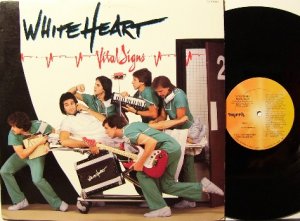White Heart - Vital Signs - LP Record - Contemporary Christian - Whiteheart