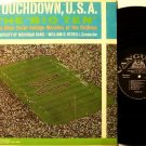 University Of Michigan - Touchdown, U.S.A. - Vinyl LP Record - UM Wolverines Football Sports