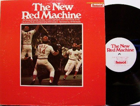 Gripsweat - The Big Red Machine Cincinnati Reds 1970 LP Record