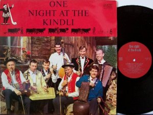 One Night At The Kindli - Unusual Signed Switzerland Album - Vinyl LP Record - Autograph - Folk